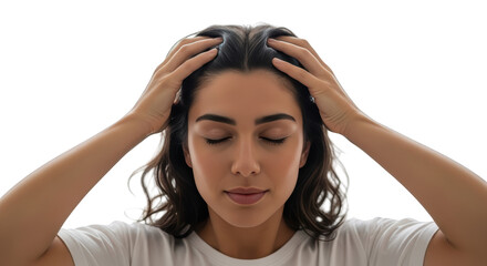 Obraz premium Professional image featuring woman, female, person suitable for web, social media, and editorial design purposes