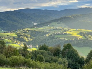 G&oacute;rski widoczek, wieża ślimak, Małopolska 