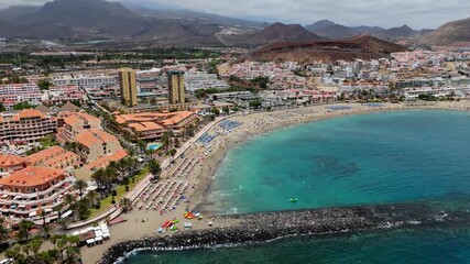 Vacation in Canary Islands, sandy beach, ocean, restaurants, freedom