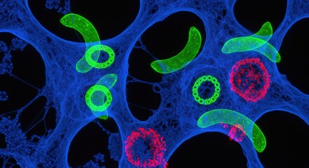 Microscopic visualization of neutrophil extracellular traps against Plasmodium