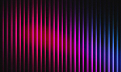 Fototapeta premium Dark Neon Pink and Blue Vertical Stripes Abstract Background Wallpaper | Moody Gradient Glowing Lines Digital Art for Club Themes