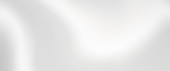 abstract gradient white and grey background. Silver foil background with metal mirror texture. Chrome gradient surface with light gloss simple abstract.