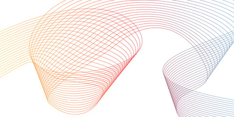 colorful abstract wave vector background with circular pattern and artistic design