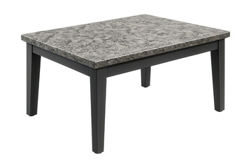 Granite-topped cutting table, ideal for durable outdoor patio use.