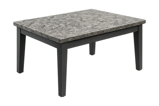 Granite-topped cutting table, ideal for durable outdoor patio use.