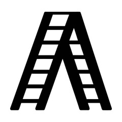 Find black ladder vector image for construction and home improvement projects and design needs
