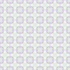 Purple and green seamless pattern geometric