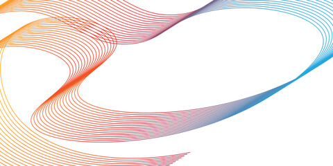 Futuristic blue and pink abstract wave background design vector illustration