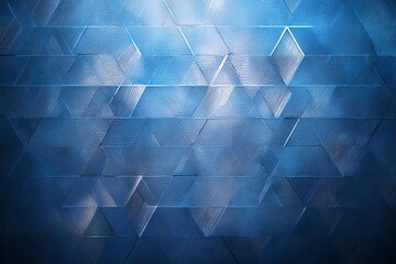 abstract blue background with triangles