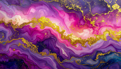 Abstract watercolor paint texture with colorful ink splashes and artistic paper design