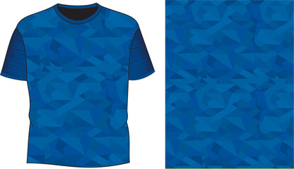 Stylish Modern Geometric Watermark T-shirt