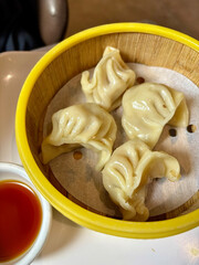 Asian Dumplings with Savory Sauce