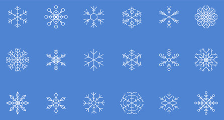 Snowflake snow freeze winter thin line outline icon. Snowflake icon. Keep frozen. Snowflake marking. Keep below zero. Air conditioner. Snowflakes thin line icon set. Vector PNG or Jpeg