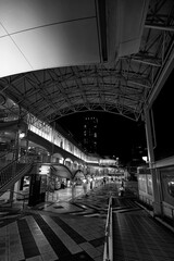Obraz premium 豊中市千里中央駅の風景