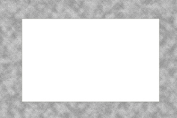 blank grey frame. Suitable as image frame