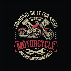 motorcycle t shirt design