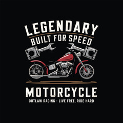 motorcycle t shirt design