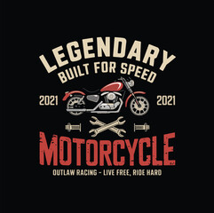 motorcycle t shirt design