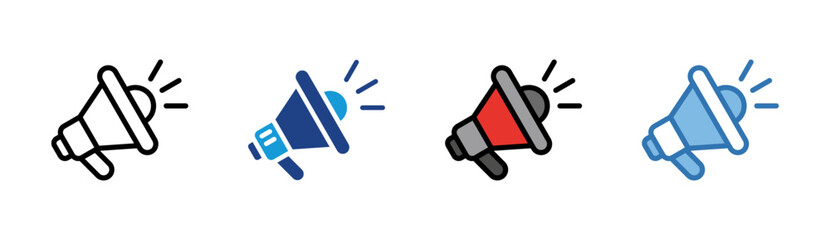 Promotion icon set multiple style collection