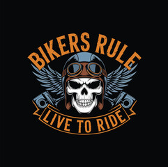 motorcycle t shirt design