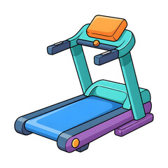 Modern treadmill for energetic home workouts and fitness goals, inspiring healthy lifestyle choices and personal achievement.