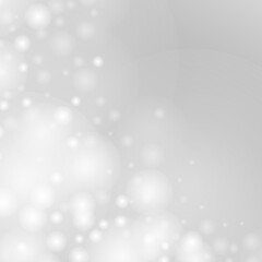 優しく包み込む光が舞う幻想的で穏やかな雰囲気のモノクログラデーション背景