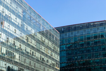 Fototapeta premium High-rise office buildings in cities