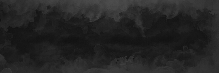 Very dark color abstract watercolor texture background