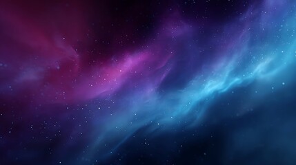 Naklejka premium Colorful Nebula in Deep Space with Stars and Cosmic Clouds