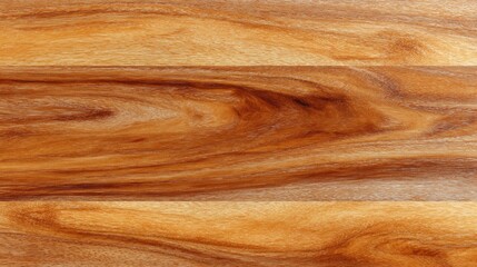 Fototapeta premium Natural Wooden Surface with Warm Tones and Unique Grain Patterns Suitable for Backgrounds, Textures, or Interior Design Projects