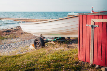 Fishing Boats The Beach Vallar