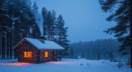 Eco friendly home heating sustainable energy system with solar panels and modern heat pump, cozy family house embracing renewable technology in winter warmth