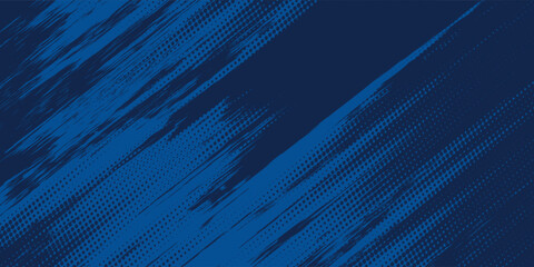 blue color pattern gradient grunge texture background. Dots pop art comics sport style vector illustration Abstract background dark blue with grunge speed lines modern corporate concept vector modern