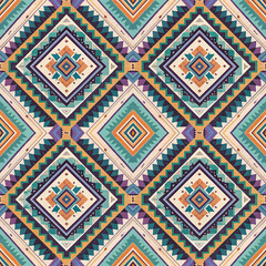 ethnic seamless pattern. vector illustration