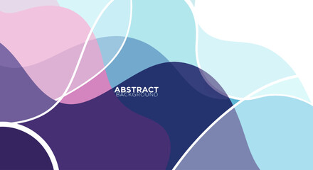 Minimalist modern camouflage style abstract background with smooth flowing shapes and soft muted colors. © nasajob