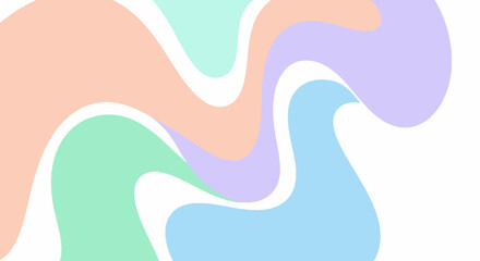 colorful pastel abstract hand drawn background vector design