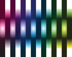 Radiant Spectrum Fade Bars Template