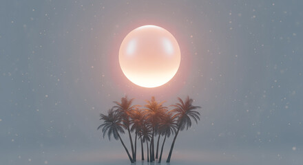 Close up elderly hands sharing a small sphere of quiet light with tiny child hands symbol attention mindfulness empathy