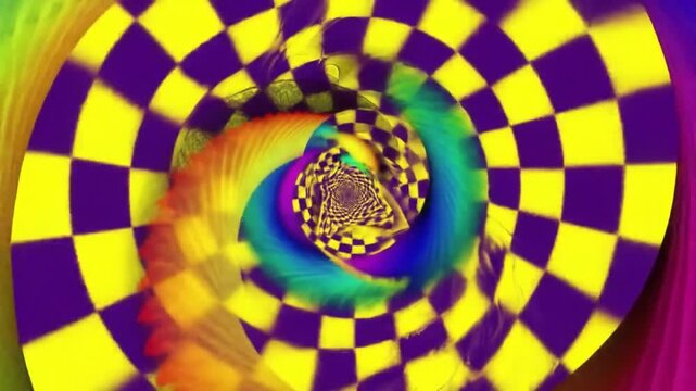 Neural Vortex Overload: Hyperspiral Chromatic Assault