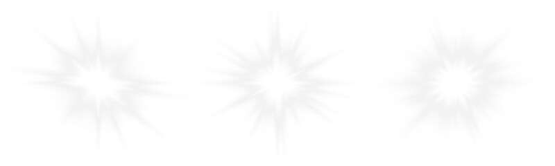 Soft silver light flash with smooth gradient and glow halo. Transparent reflection effect for elegant or luxury compositions. Vector PNG. © dedstock