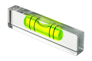 Bright bubble level with fluorescent liquid for low-light electrical tasks.
