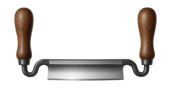 6-inch drawknife for precision detailing in furniture restoration tasks.