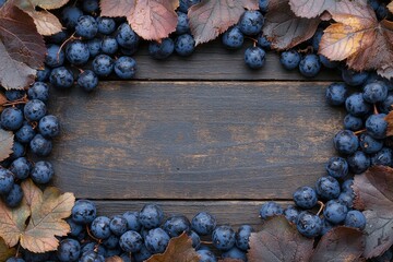selective focus natural autumn harvest composition
