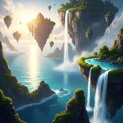 view from the top of the mountain