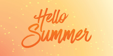 Golden Sunset Fade Background