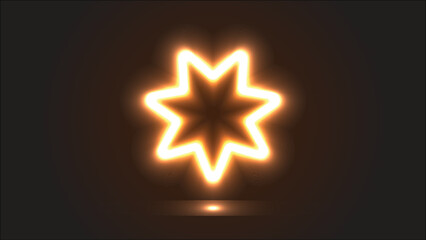 Glowing Star Light Effect