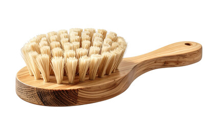 A realistic PNG of a wooden bath brush with natural bristles and smooth wood handle.
Ideal for spa themes, bathroom decor, skincare product displays, and self-care designs.