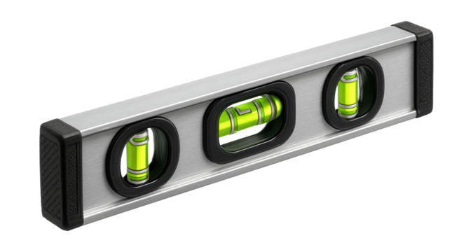 Rectangular leveling tool for achieving a smooth surface in home DIY projects.