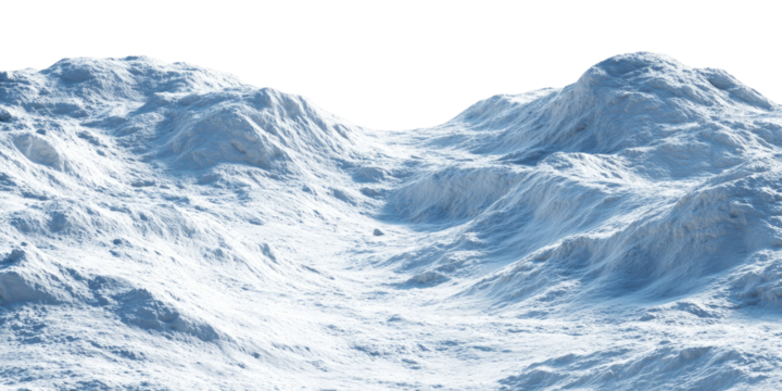 Snowy mountain range, detailed texture