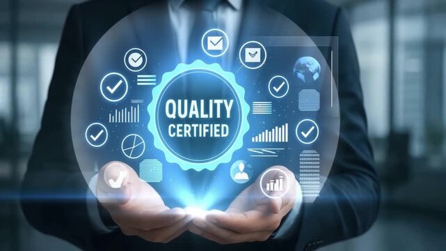 Quality Certified Symbol Showcasing Professional Excellence and Assurance in Business Services and Product Delivery for Trust and Quality Assurance